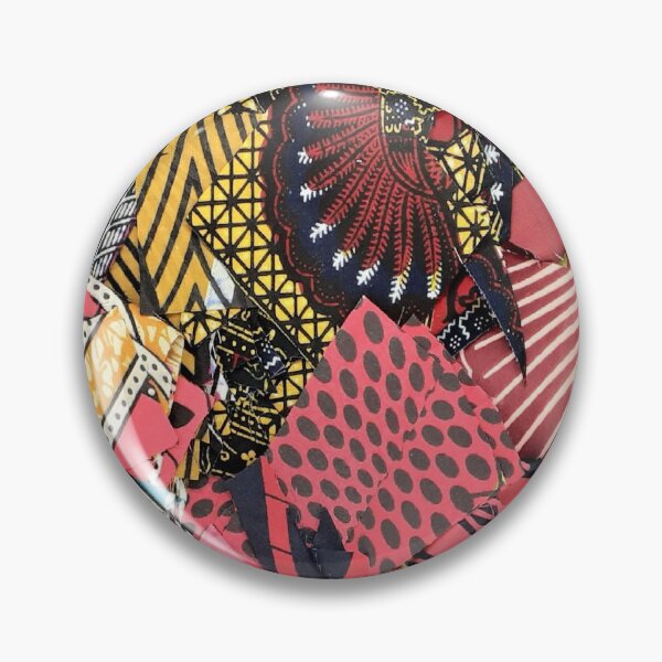 Item preview, African Fabric Collage Art Patterns [#11] designed and sold by AfriStyleUK.