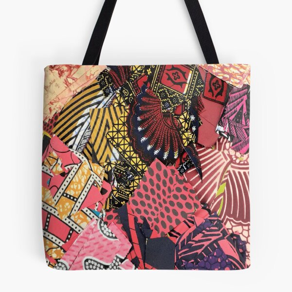 Item preview, African Fabric Collage Art Patterns [#11] designed and sold by AfriStyleUK.