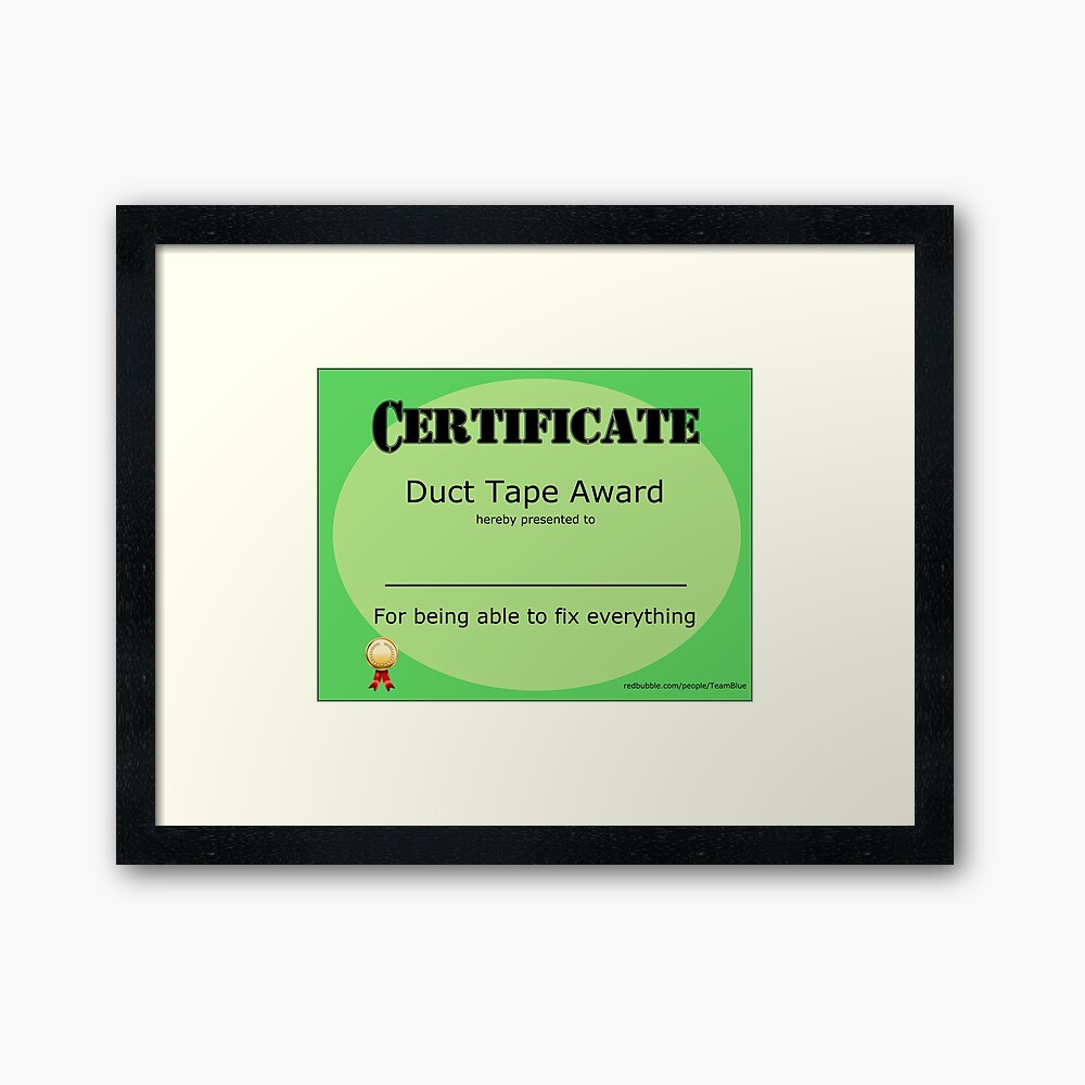 Duct Tape Award 2023 - Credly