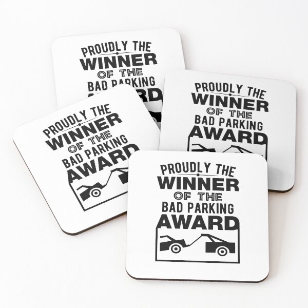 Item preview, Bad Parking Award Funny Bad Driver designed and sold by Scratches Tees.