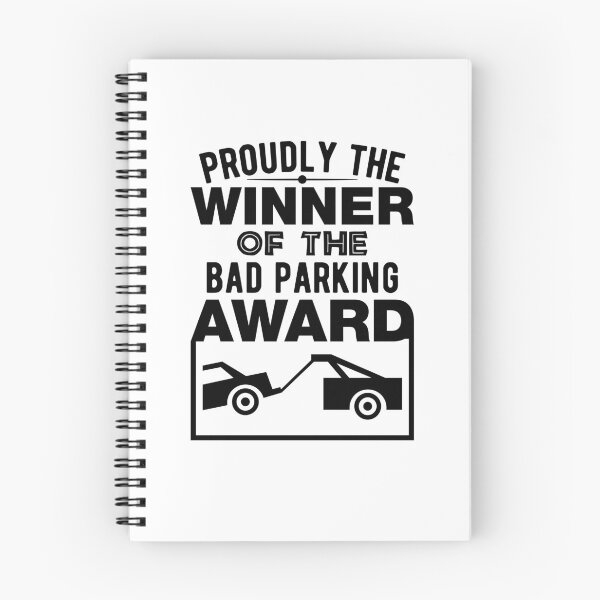 Item preview, Bad Parking Award Funny Bad Driver designed and sold by Scratches Tees.