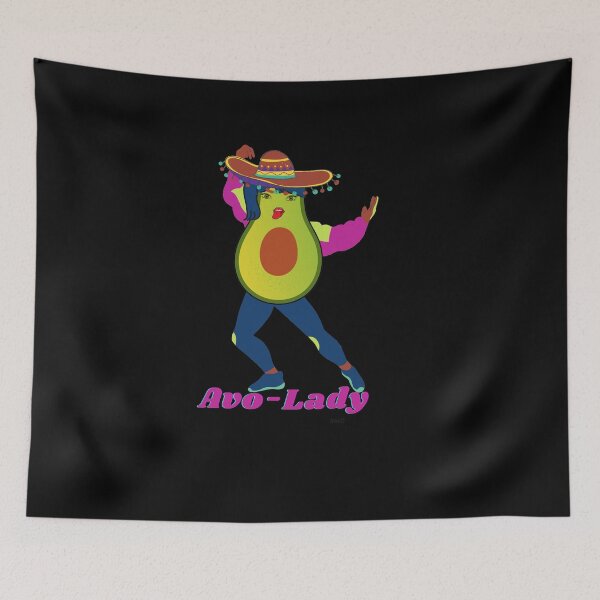 Item preview, Avo-Lady Fiesta || Funny Avocado Dance || Cute Tee Gift designed and sold by RominaMD.