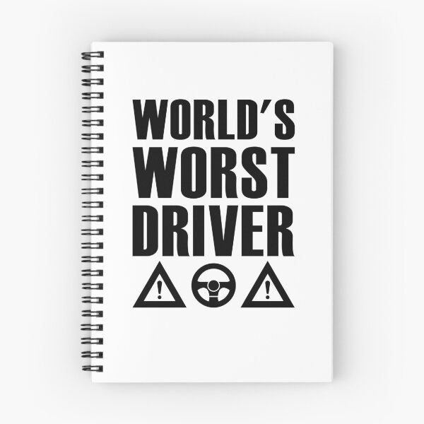 Item preview, World's Worst Driver designed and sold by Scratches Tees.