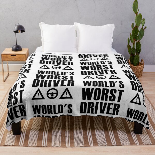 Item preview, World's Worst Driver designed and sold by Scratches Tees.