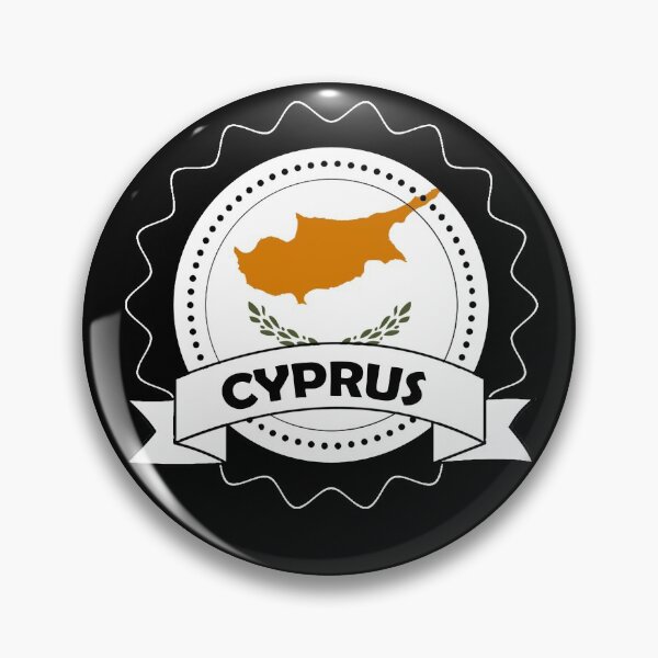 Item preview, Cyprus Emblem-Badge-Flag designed and sold by Gina-Driada.