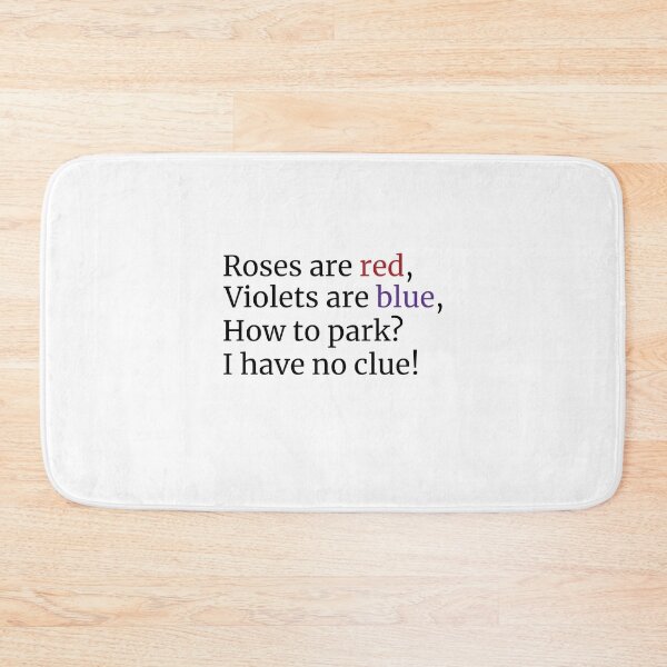 Item preview, How To Park Funny Bad Parking Poem designed and sold by Scratches Tees.