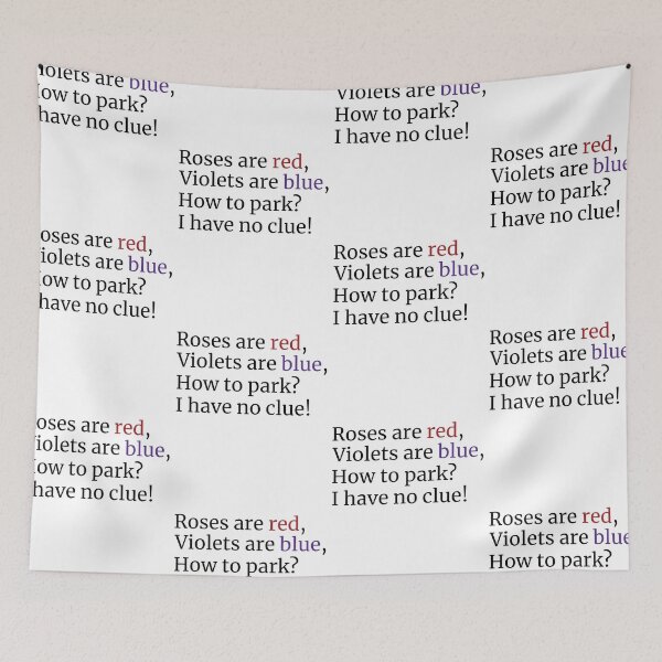 Item preview, How To Park Funny Bad Parking Poem designed and sold by Scratches Tees.