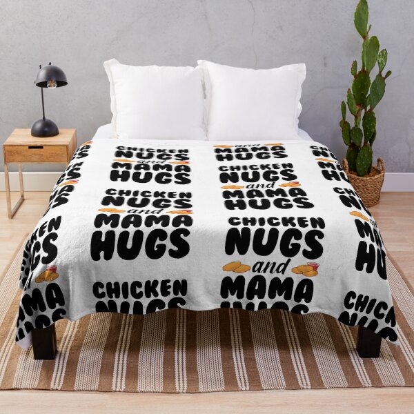Item preview, Chicken Nugs Mama Hugs Funny Cute Kids designed and sold by Scratches Tees.