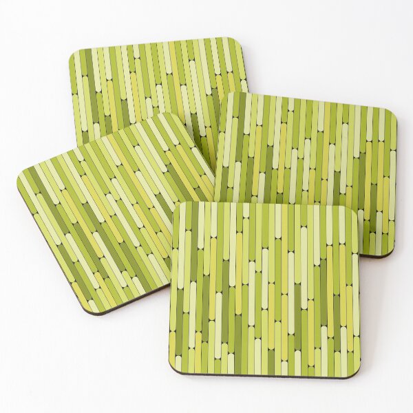 Item preview, Guava Color Linear Pattern designed and sold by MagicSpread.