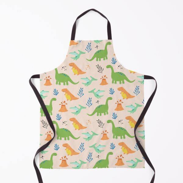 Item preview, Cute Orange and Green Dinosaur Pattern designed and sold by cgroenewald.