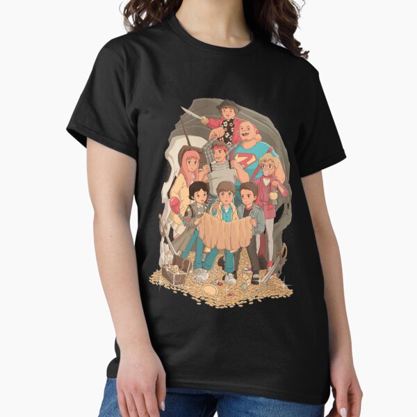 Vista previa del artículo con la obra «Goonies es nuestro tiempo», diseñado y vendido por ViteSoli.