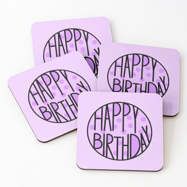 Item preview, Happy Birthday To An Amazing Person, Pastel Purple designed and sold by Barolina.