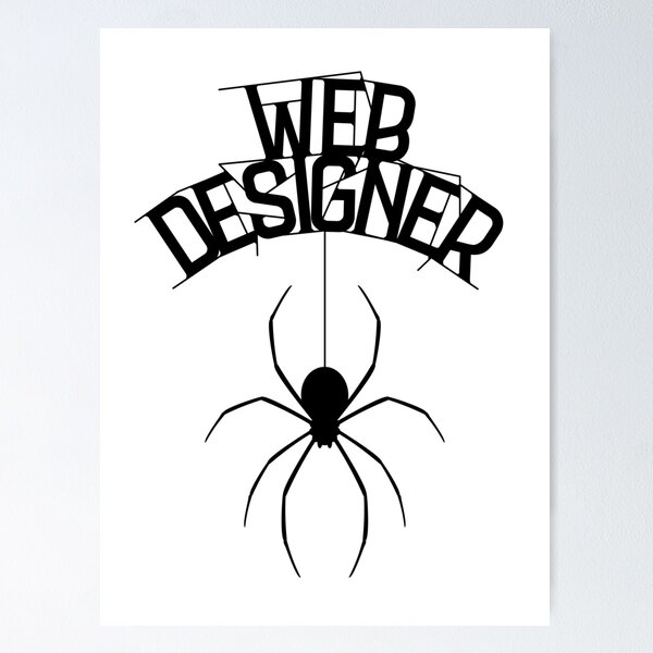 Item preview, Web Designer | Spider | Web | IT Jobs | Computer designed and sold by itsokaybyme.