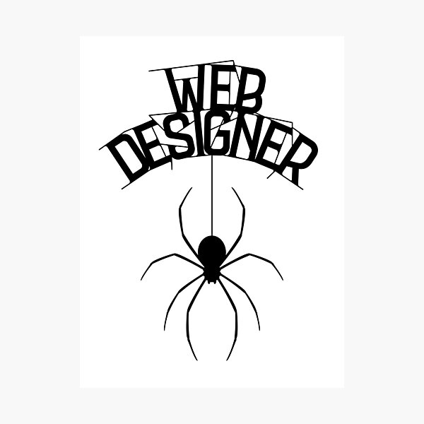 Item preview, Web Designer | Spider | Web | IT Jobs | Computer designed and sold by itsokaybyme.