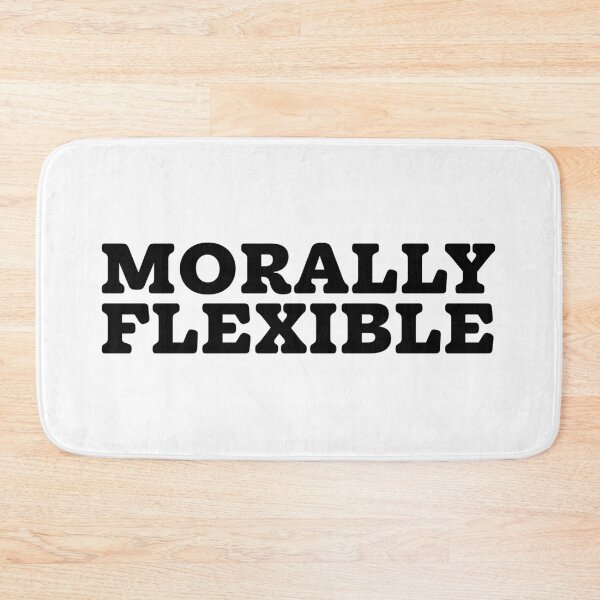 Item preview, Morally Flexible designed and sold by Mumgle.