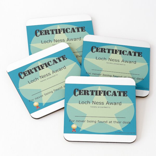 Item preview, Loch Ness Award designed and sold by TeamBlue.