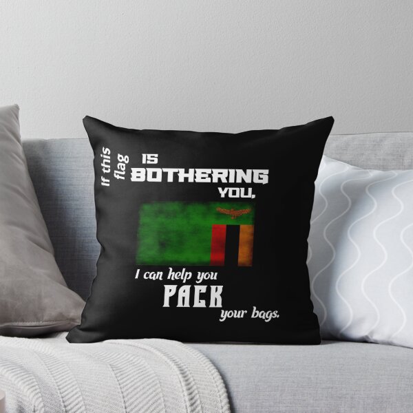Item preview, Zambian flag - pack your bags designed and sold by 2Girls1Shirt.