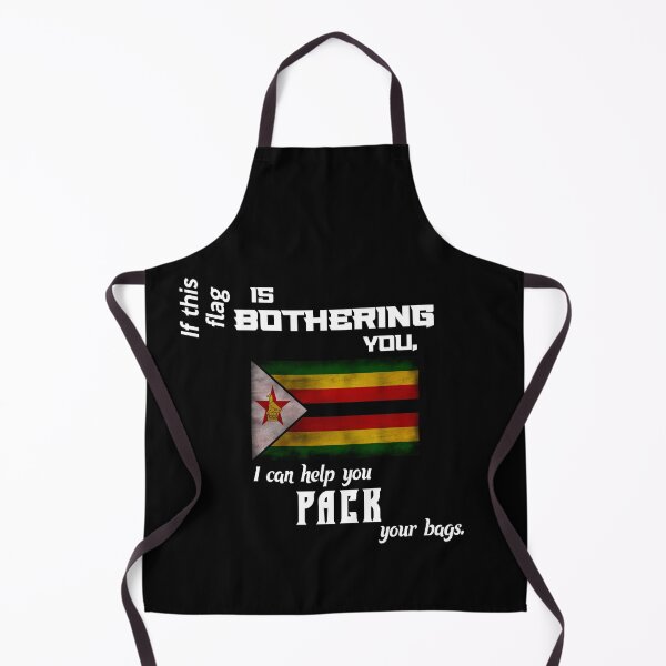 Item preview, Zimbabwean flag - pack your bags designed and sold by 2Girls1Shirt.