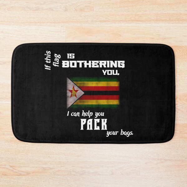 Item preview, Zimbabwean flag - pack your bags designed and sold by 2Girls1Shirt.