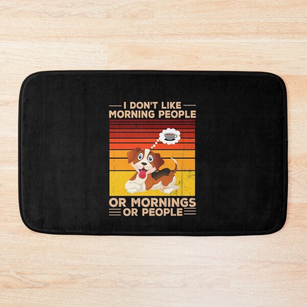 Item preview, I Hate Morning People Mornings And People Office designed and sold by Ibu83.