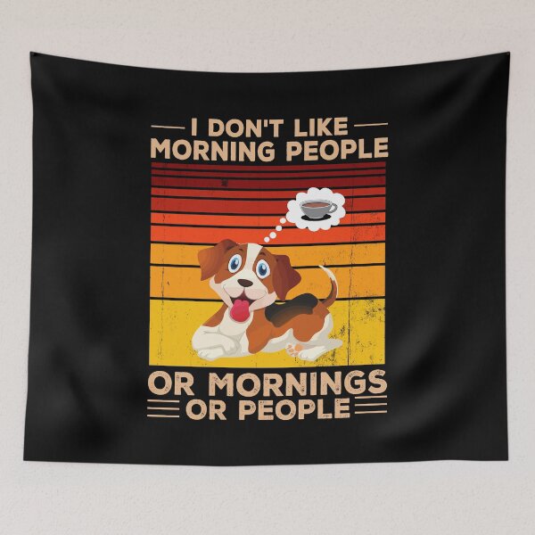 Item preview, I Hate Morning People Mornings And People Office designed and sold by Ibu83.