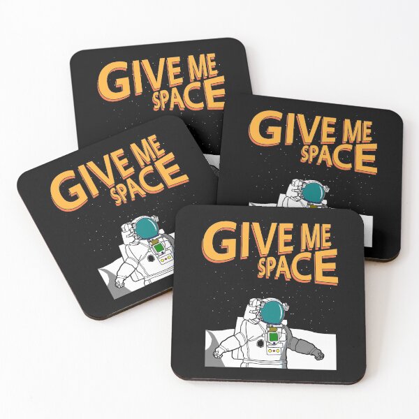 Item preview, Give Me Space Funny Pun Silly Humor Astronaut Universe designed and sold by sillyquestions.