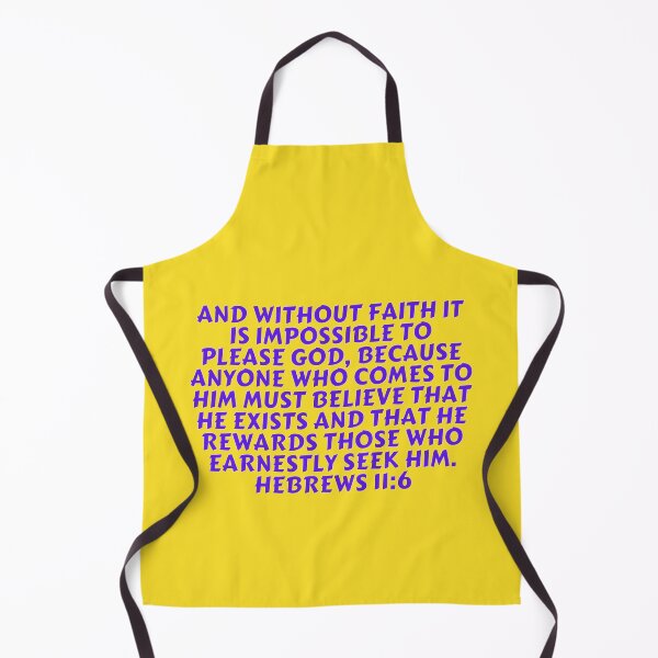 Item preview, Bible Verse Hebrews 11:6 designed and sold by Prayingwarrior.