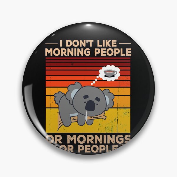 Item preview, I Hate Morning People Mornings And People Office designed and sold by Ibu83.