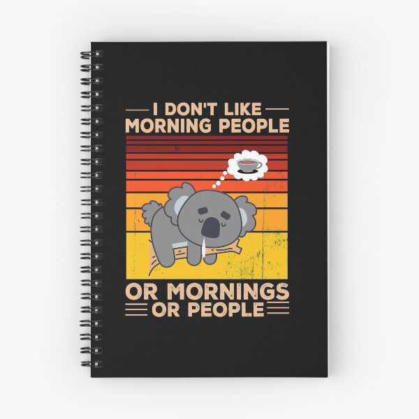 Item preview, I Hate Morning People Mornings And People Office designed and sold by Ibu83.