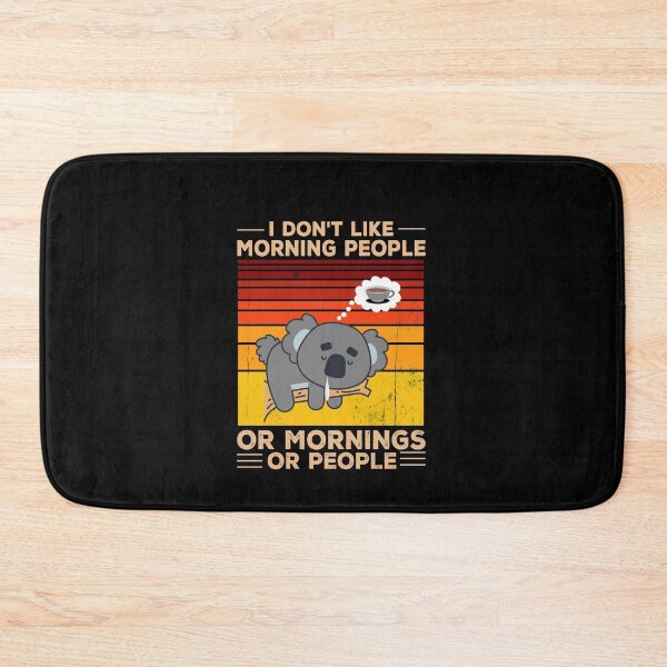 Item preview, I Hate Morning People Mornings And People Office designed and sold by Ibu83.