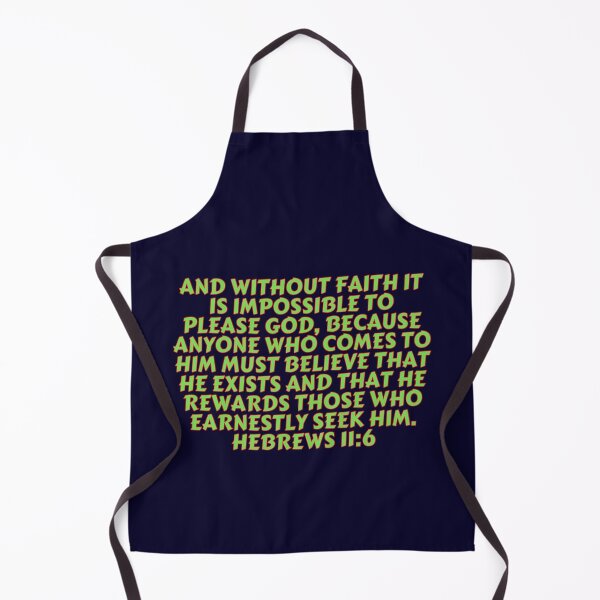 Item preview, Bible Verse Hebrews 11:6 designed and sold by Prayingwarrior.