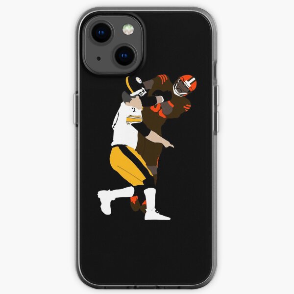 Myles Garrett Helmet T-Shirts Gift For Fans, For Men and Women iPhone Soft Case