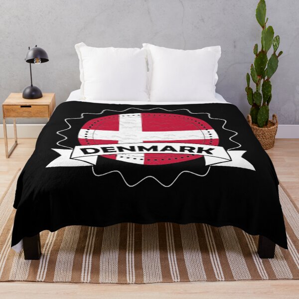 Item preview, Denmark Emblem-Badge-Flag designed and sold by Gina-Driada.