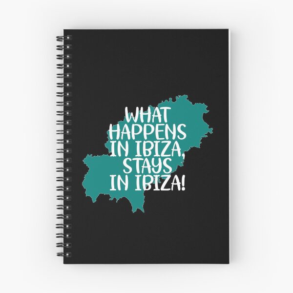 Item preview, What Happens in Ibiza Stays in Ibiza | Magic White Island | Modern Design | Ibiza Addict | Hippie Style | Vacation Mode | Es Vedra Ibiza designed and sold by IbizaArts.