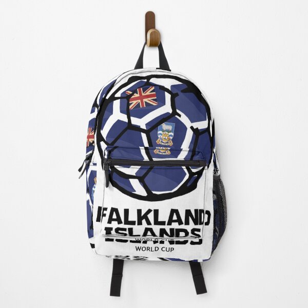 Item preview, Falkland Islands Football Country Flag designed and sold by KewaleeTee.