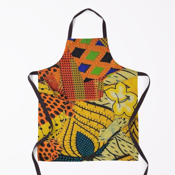 Item preview, African Fabric Collage Art Patterns [#10] designed and sold by AfriStyleUK.