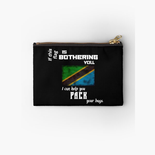 Item preview, Tanzanian flag - pack your bags designed and sold by 2Girls1Shirt.