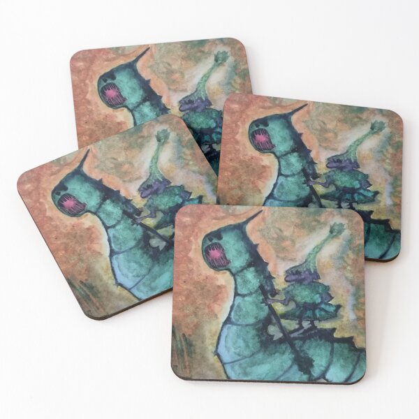 Item preview, fairy troll riding on a caterpillar designed and sold by Olga Kydryavskaya.
