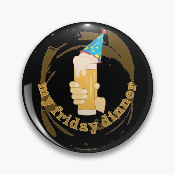 Item preview, Beer quote "my friday dinner" designed and sold by CutieBlue.