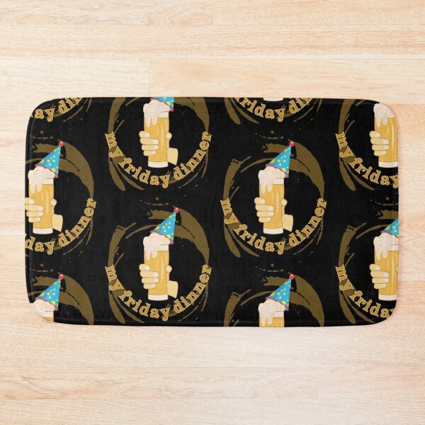 Item preview, Beer quote "my friday dinner" designed and sold by CutieBlue.