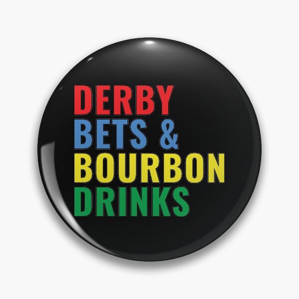 Item preview, Derby Bets and Bourbon Drinks, Funny kentucky derby day sayings designed and sold by Feline Rockstars.