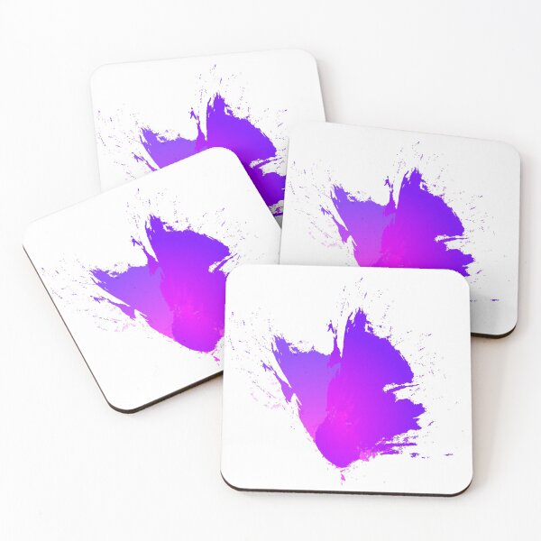 Item preview, Purple butterflies splatter paint spray paint design designed and sold by Tanysl.