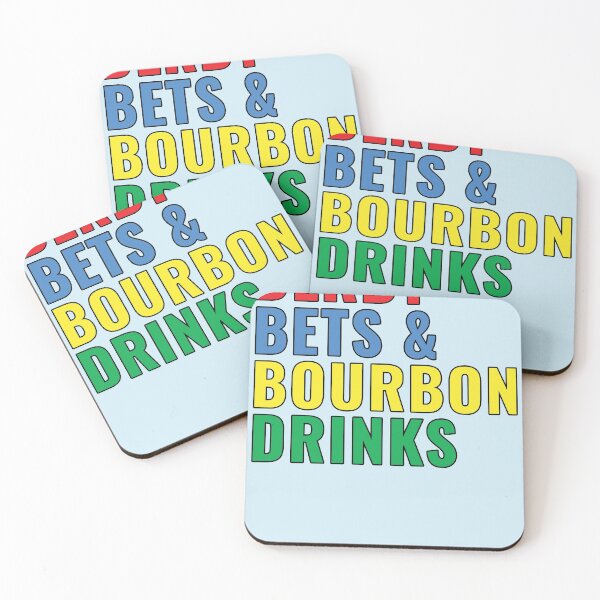 Item preview, Derby Bets and Bourbon Drinks, Funny kentucky derby day sayings designed and sold by Feline Rockstars.