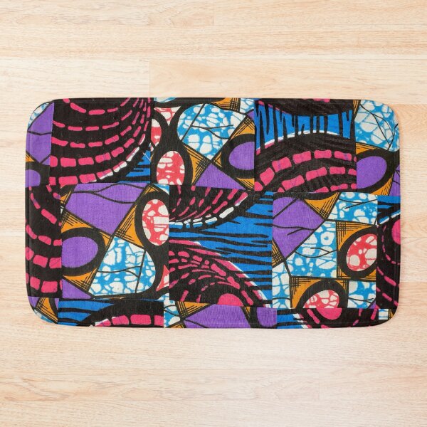 Item preview, African Fabric Collage Art Patterns [#9] designed and sold by AfriStyleUK.