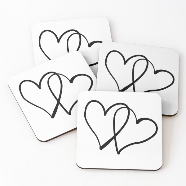 Item preview, Double heart designed and sold by cardsngiftwrap.