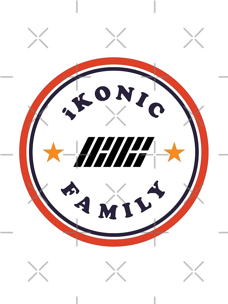 ikon-ikonic-family-logo-poster-for-sale-by-morcawork-redbubble