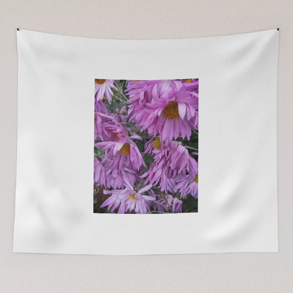 Item preview, purple flowers in the garden close-up designed and sold by Olga Kydryavskaya.