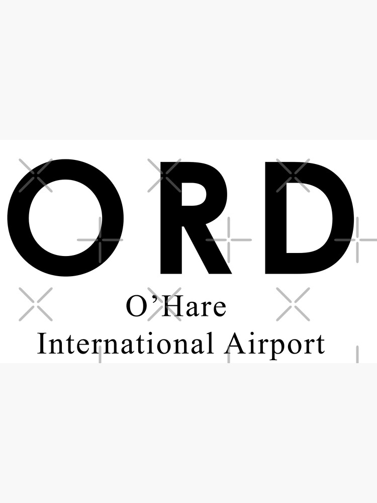 "O'Hare International Airport" Poster for Sale by hongalhongal Redbubble