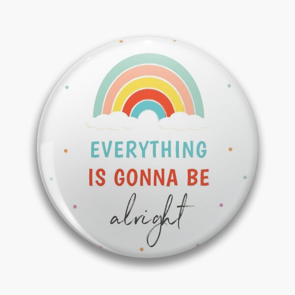 Item preview, Everything is gonna be alright - pastel rainbow and pois designed and sold by Ga Na.