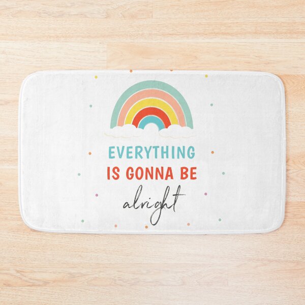 Item preview, Everything is gonna be alright - pastel rainbow and pois designed and sold by Ga Na.